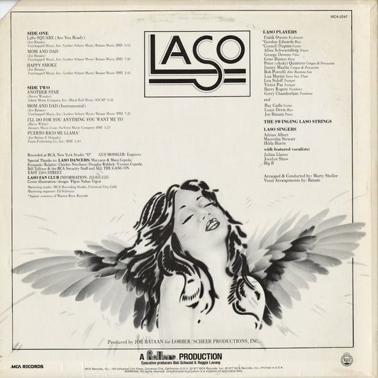 Laso - Laso (MCA2247) 1977 US MCA|中古LP