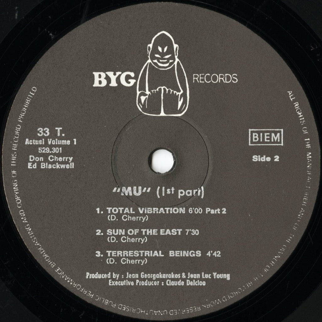 Don Cherry / ドン・チェリー / Mu First Part (529.301)