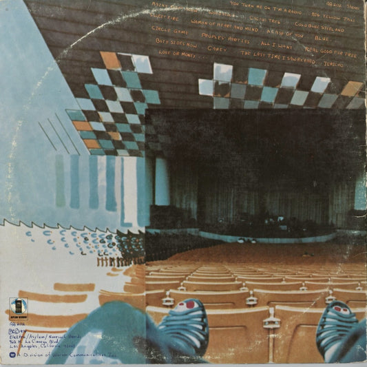 Joni Mitchell - Miles Of Aisles (AB 202) LP 1974 US Asylum|中古LP