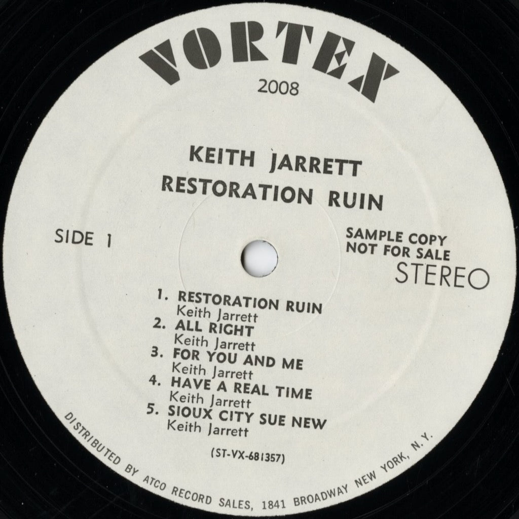 Keith Jarrett / キース・ジャレット / Restoration Ruin (2008)