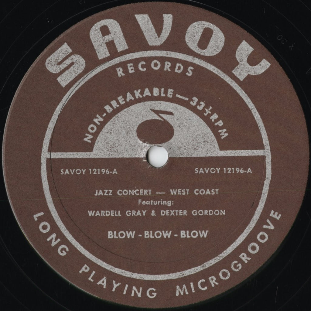 V.A. - West Coast Jazz Concert (SAVOY 12196) 1969 US Savoy|中古LP