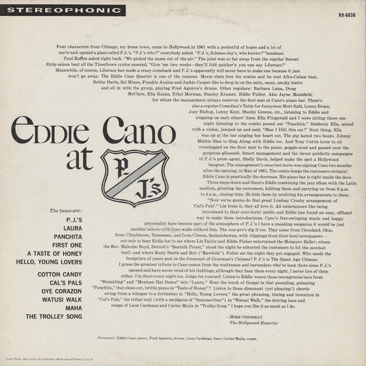 Eddie Cano / エディ・カノ / Eddie Cano At P.J.'s (R9-6030)