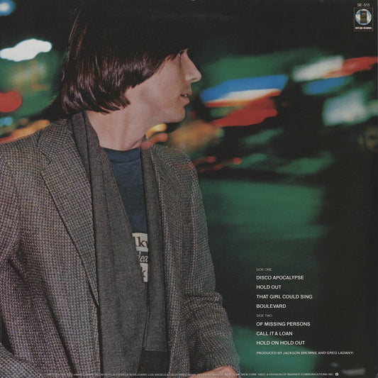Jackson Browne / ジャクソン・ブラウン / Hold Out (P-10840Y)