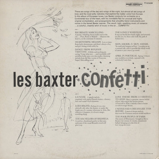 Les Baxter / レス・バクスター / Confetti (T-1029)