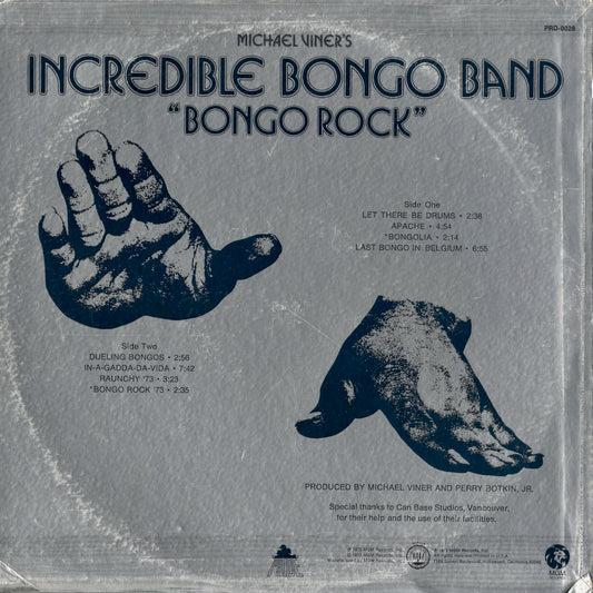 Incredible Bongo Band - Bongo Rock (PRD-0028) LP 1973 US Pride|中古LP