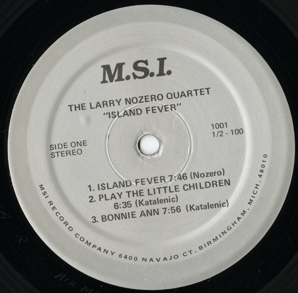 Larry Nozero / ラリー・ノゼロ / Island Fever (1001)