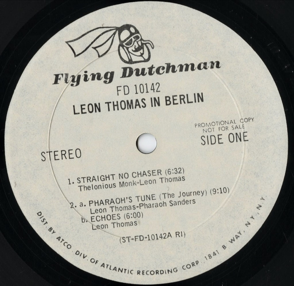 Leon Thomas – In Berlin (FD10142) LP 1971 US Flying Dutchman | 中古LP