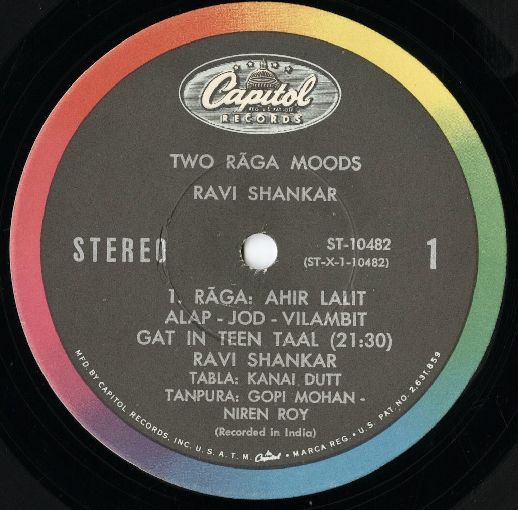 Ravi Shankar / ラヴィ・シャンカール / Two Raga Moods (ST10482)
