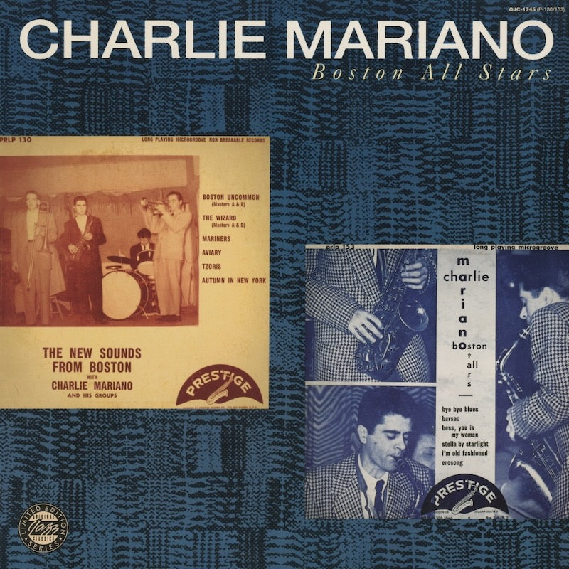 Charlie Mariano / チャーリー・マリアーノ / Boston All Stars (OJC 
