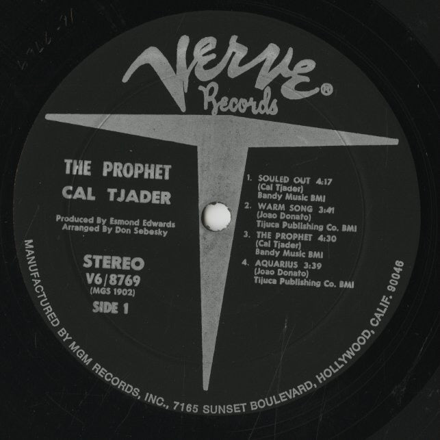 Cal Tjader / カル・ジェイダー / The Prophet (V6/8769)