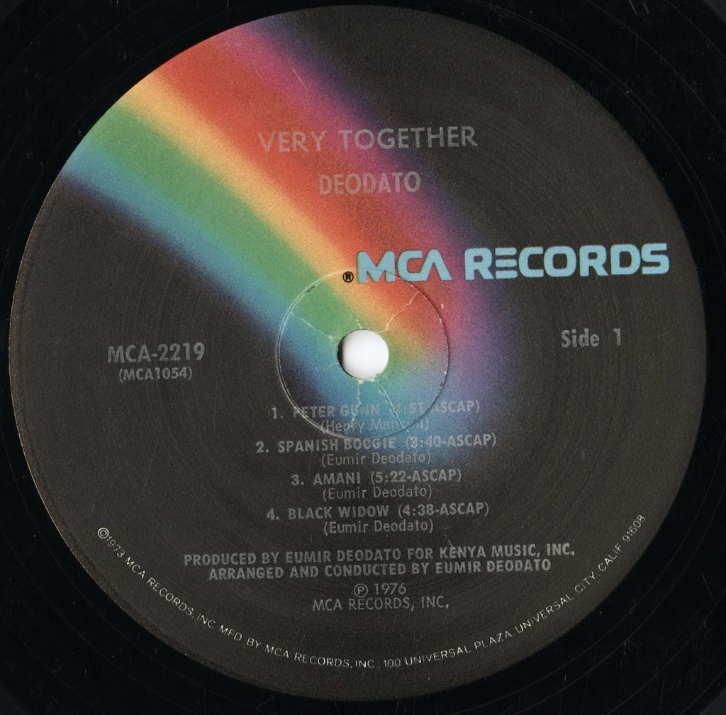 Deodato - Very Together (MCA-2219) LP 1976 US MCA|中古LP