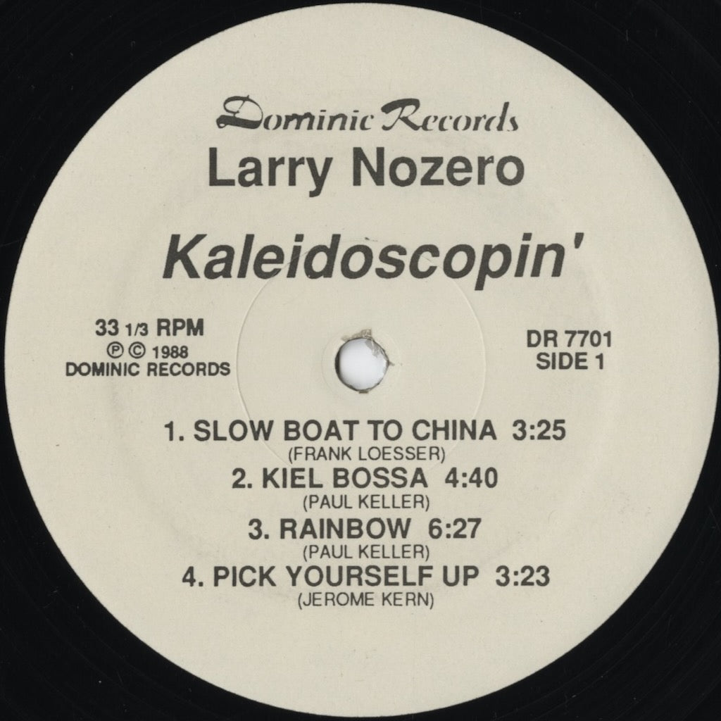 Larry Nozero – Kaleidoscorpin' (DR 7701) LP 1988 US Dominic | 中古LP