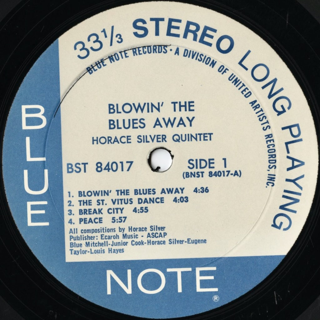 Horace Silver / ホレス・シルヴァー / Blowin' The Blues Away (BST-84017)