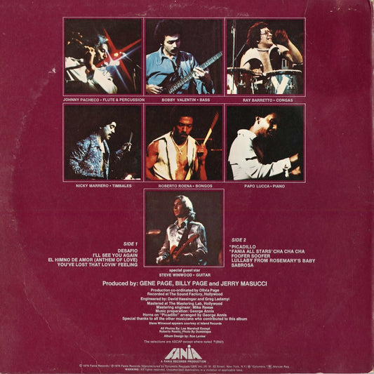 Fania All Stars - Delicate And Jumpy (PC 34283) 1976 US Fania / Columbia|中古LP
