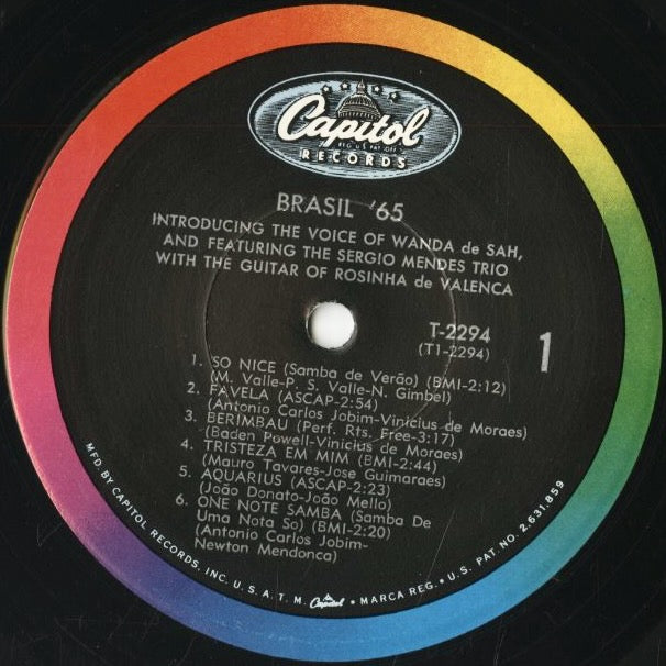 Wanda De Sah / ワンダ・ヂ・サー / Brasil 65' (T-2294)