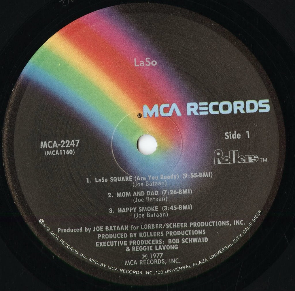 Laso - Laso (MCA2247) 1977 US MCA|中古LP