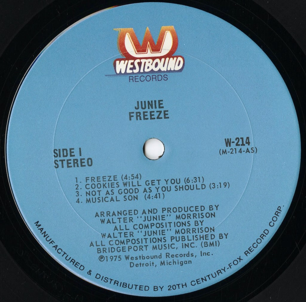 Junie - Freeze (W-214) LP 1975 US Westbound|中古LP