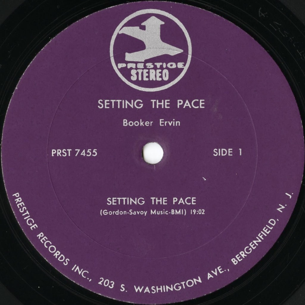 Booker Ervin / ブッカー・アーヴィン / Setting The Pace With Booker Ervin (PRST 7455)