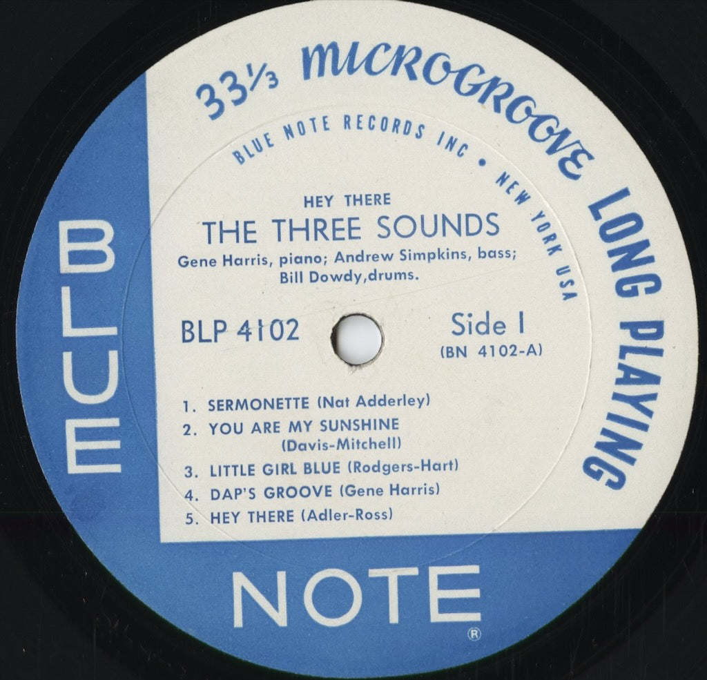 The Three Sounds - Hey There! (BLP 4102) 1962 US Blue Note|中古LP