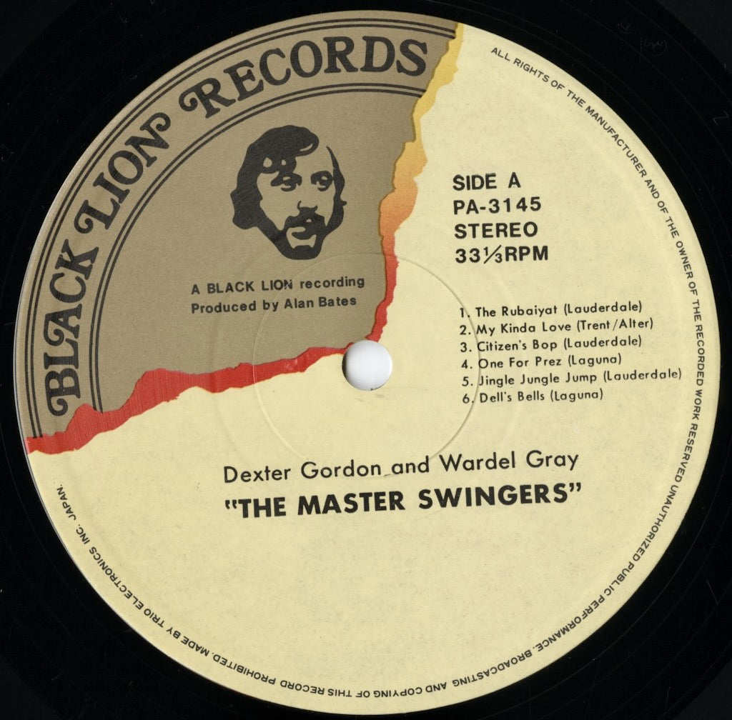 Dexter Gordon Wardell Gray / デクスター・ゴードン ワーデル・グレイ / The Master Swingers! (PA-3145M)