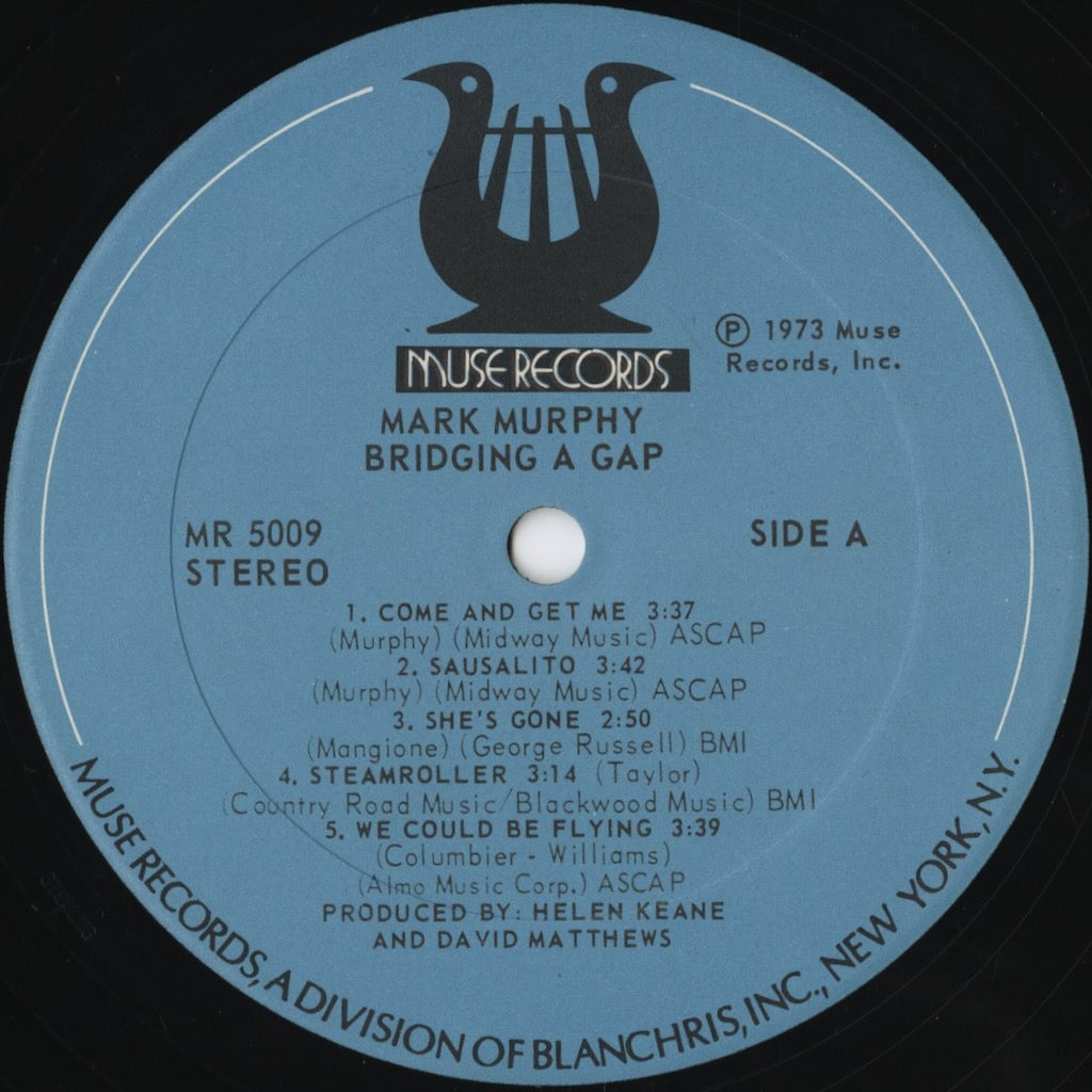 Mark Murphy - Bridging A Gap (MR 5009) LP 1973 US Muse