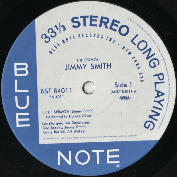 Jimmy Smith / ジミー・スミス / The Sermon! (BN 4011)