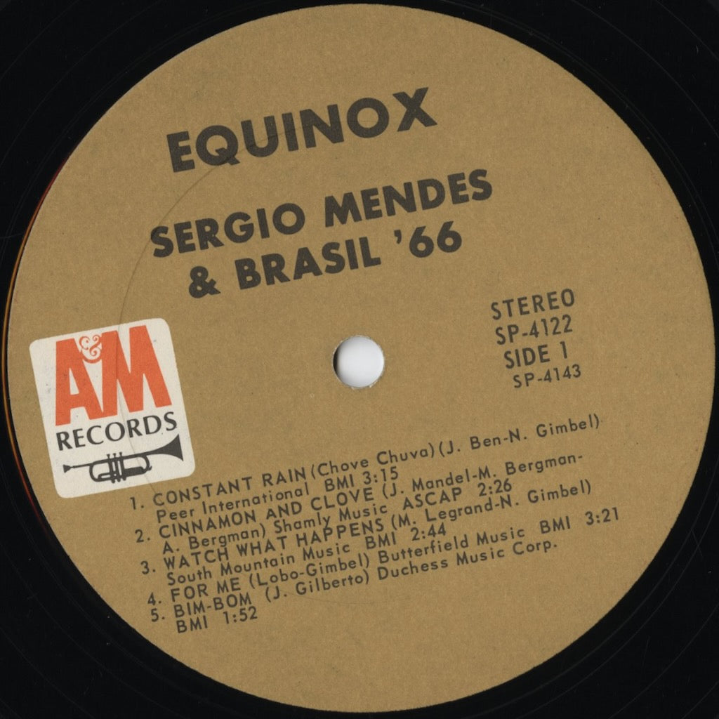Sergio Mendes / セルジオ・メンデス / Equinox (SP 4122)