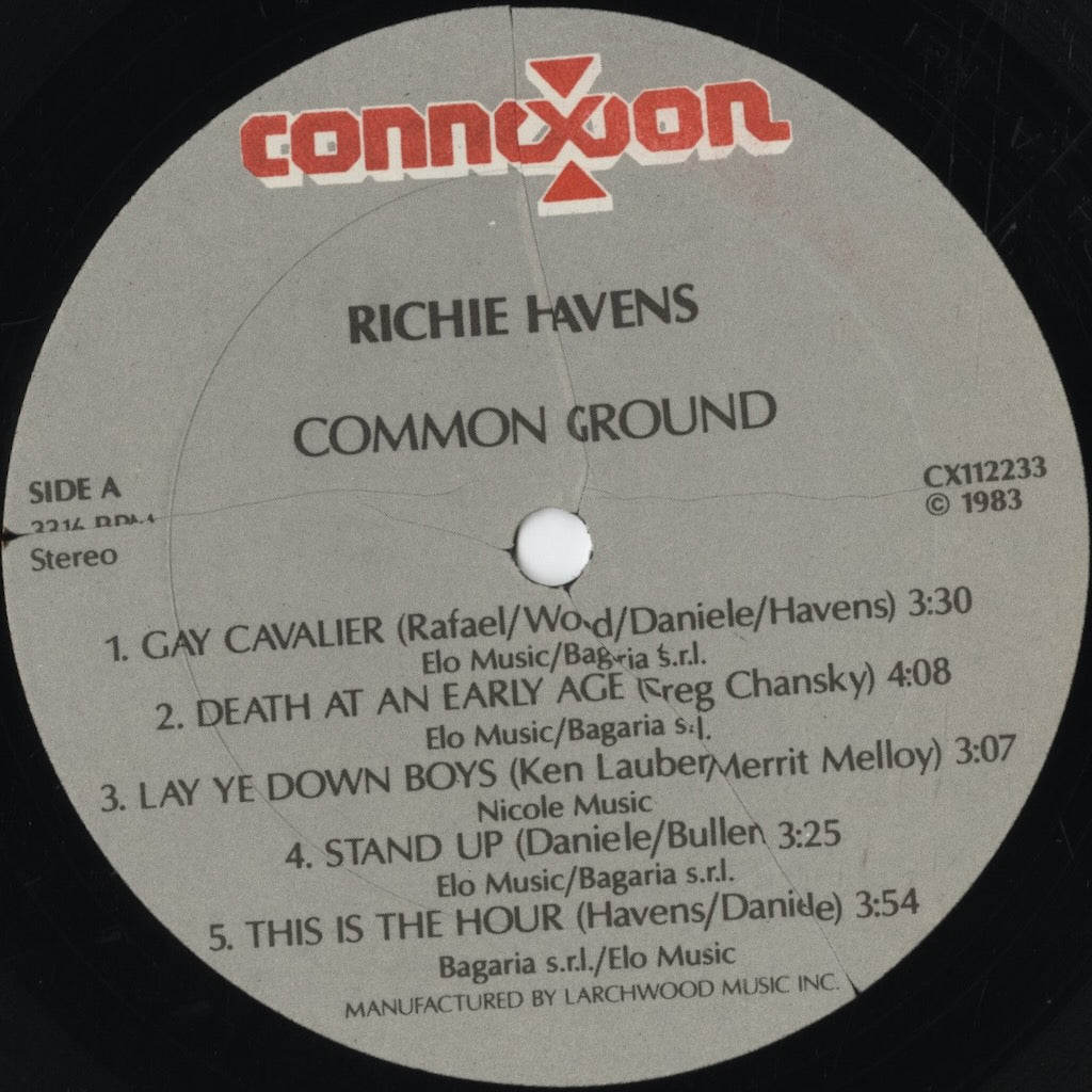 Richie Havens / リッチー・ヘヴンズ / Common Ground (CX 112233)