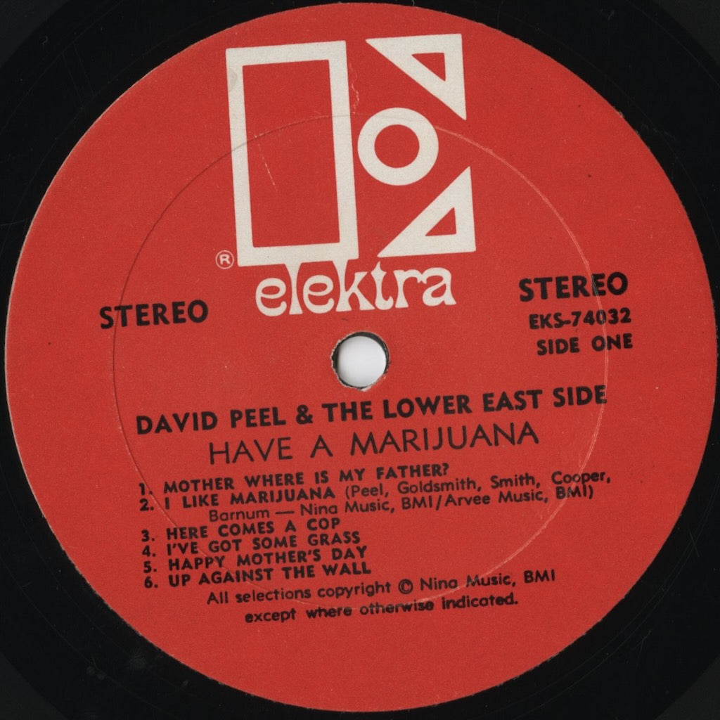 David Peel & The Lower East Side / デヴィッド・ピール & ロウアー・イースト・サイド / Have A Marijuana (EKS-74032)