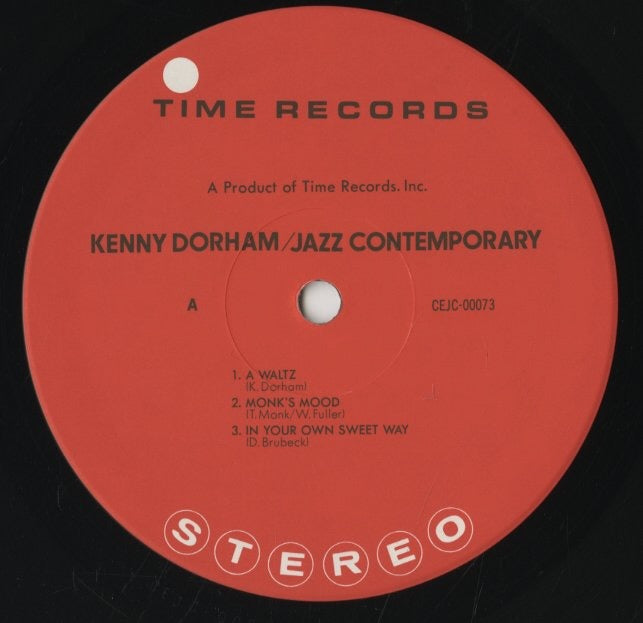 Kenny Dorham / ケニー・ドーハム / Jazz Contemporary (CEJC 00073)