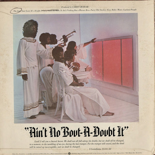 Graham Central Station - Ain't No 'Bout A Doubt It (BS 2876) LP 1975 US Warner Bros|中古LP