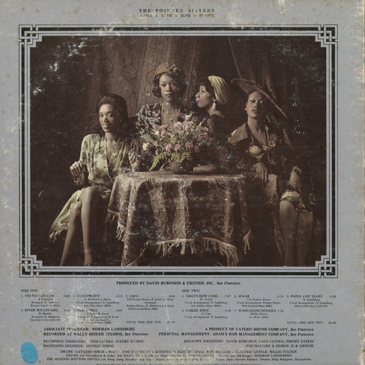 The Pointer Sisters - The Pointer Sisters (BTS 48) 1973 US Blue Thumb|中古LP