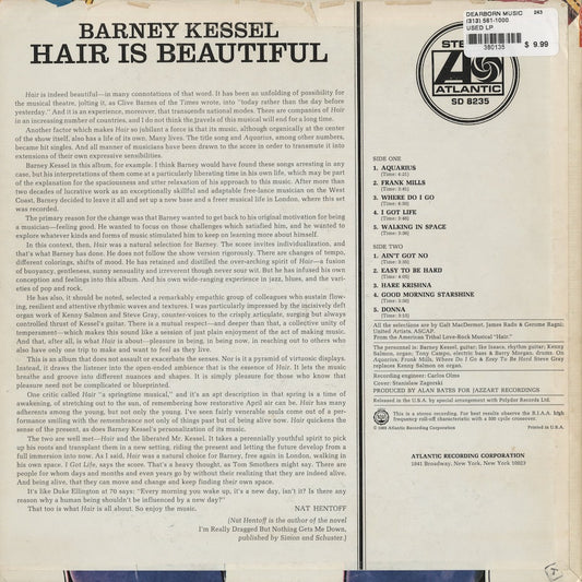 Barney Kessel / バーニー・ケッセル / Hair Is Beautiful (SD 8235)