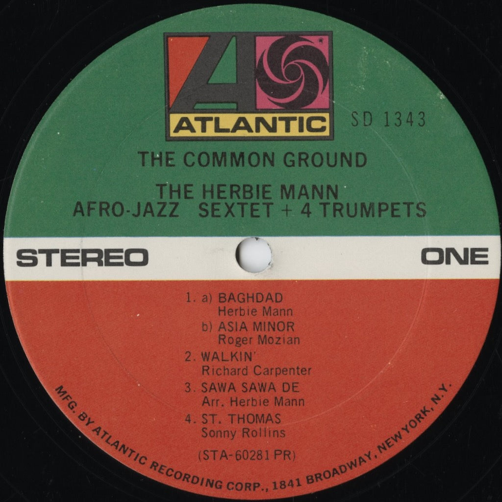 Herbie Mann / ハービー・マン / The Common Ground (SD1343)