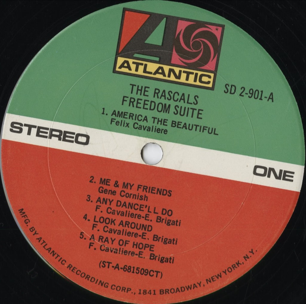 The Rascals - Freedom Suite (SD2-901) 1969 US Atlantic|中古LP