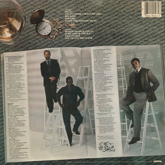 GQ – Face To Face (AL 9547) LP 1981 US Arista | 中古LP