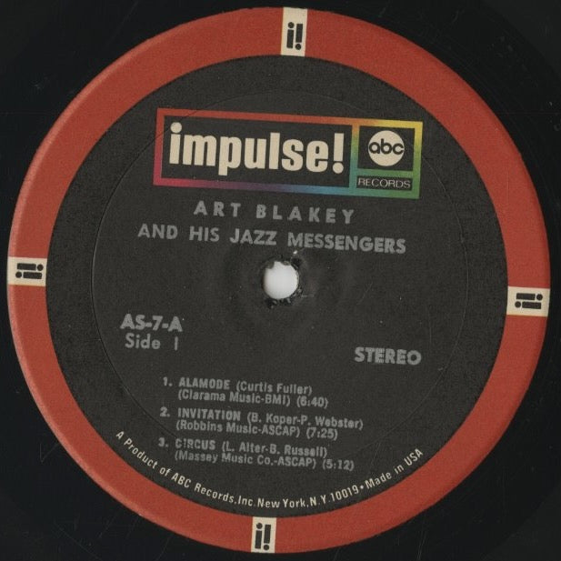 Art Blakey / アート・ブレイキー / Jazz Messengers! (AS-7)