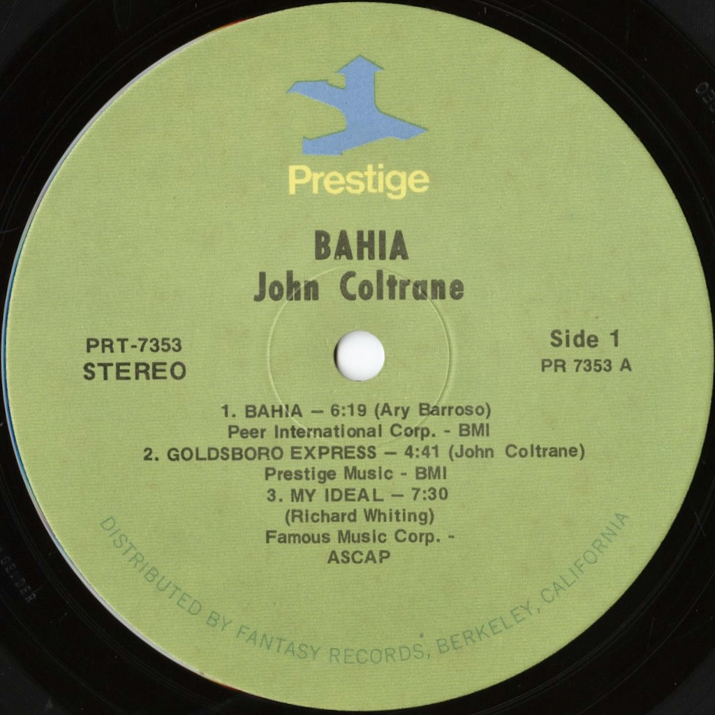 John Coltrane / ジョン・コルトレーン / Bahia (PRT-7353)