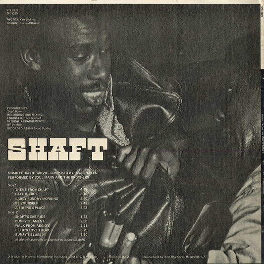 Soul Mann & The Brothers - Shaft (SPC3290) 1971 US Pickwick|中古LP