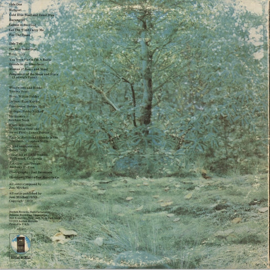 Joni Mitchell / For The Roses (SD 5057) 1972 US Asylum|中古LP