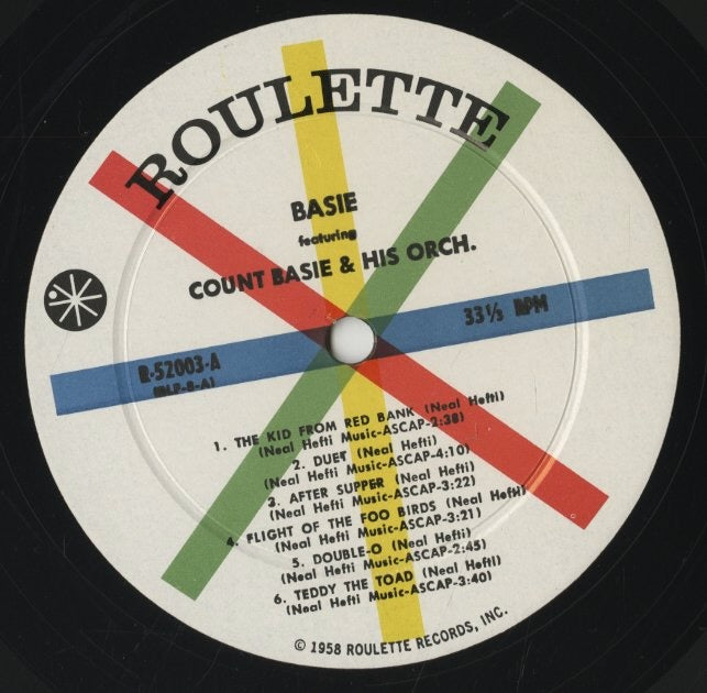 Count Basie / カウント・ベイシー / Basie (R-52003)