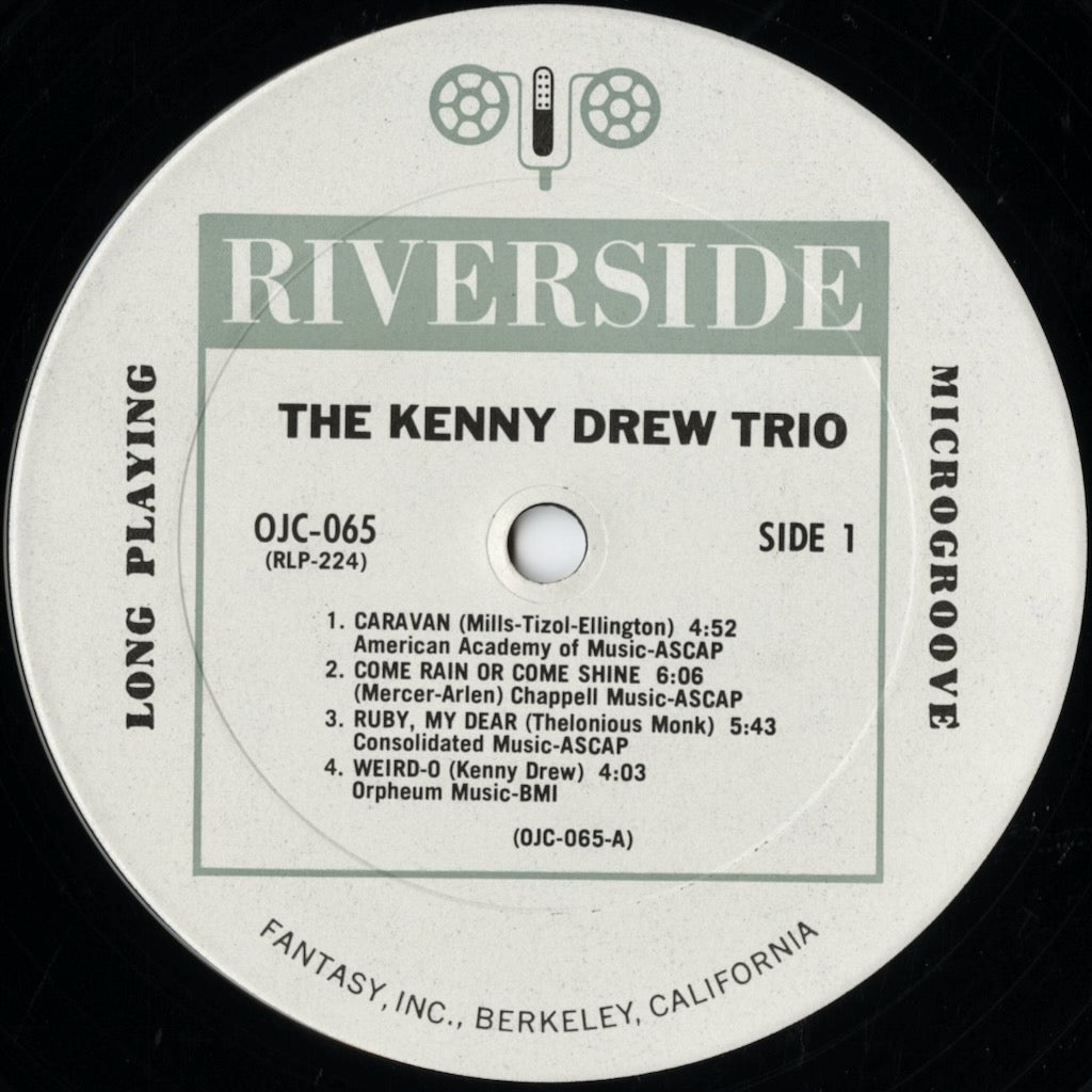 Kenny Drew / ケニー・ドリュー / The Kenny Drew Trio (OJC-065)