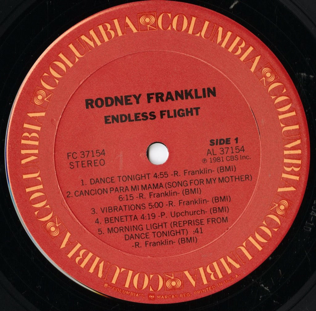 Rodney Franklin / ロドニー・フランクリン / Endless Flight (FC 37154)