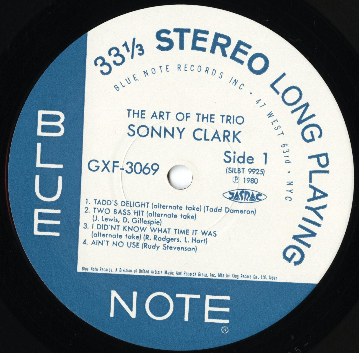Sonny Clark / ソニー・クラーク / The Art Of The Trio (GXK 8157)