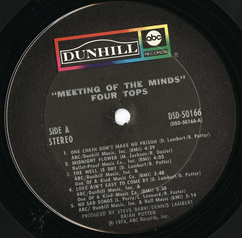 Four Tops / フォー・トップス / Meeting Of The Minds (DSD-50166)