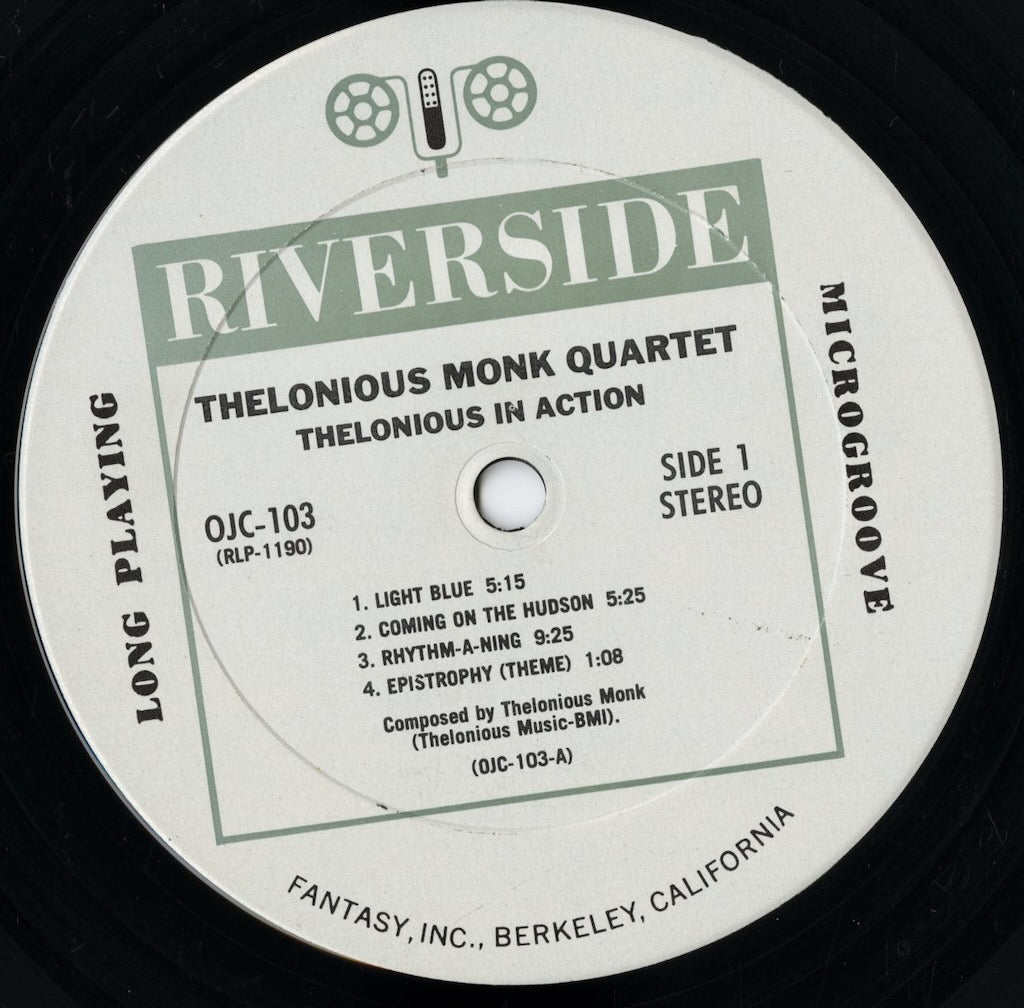 Thelonious Monk / セロニアス・モンク / In Action (OJC-103)