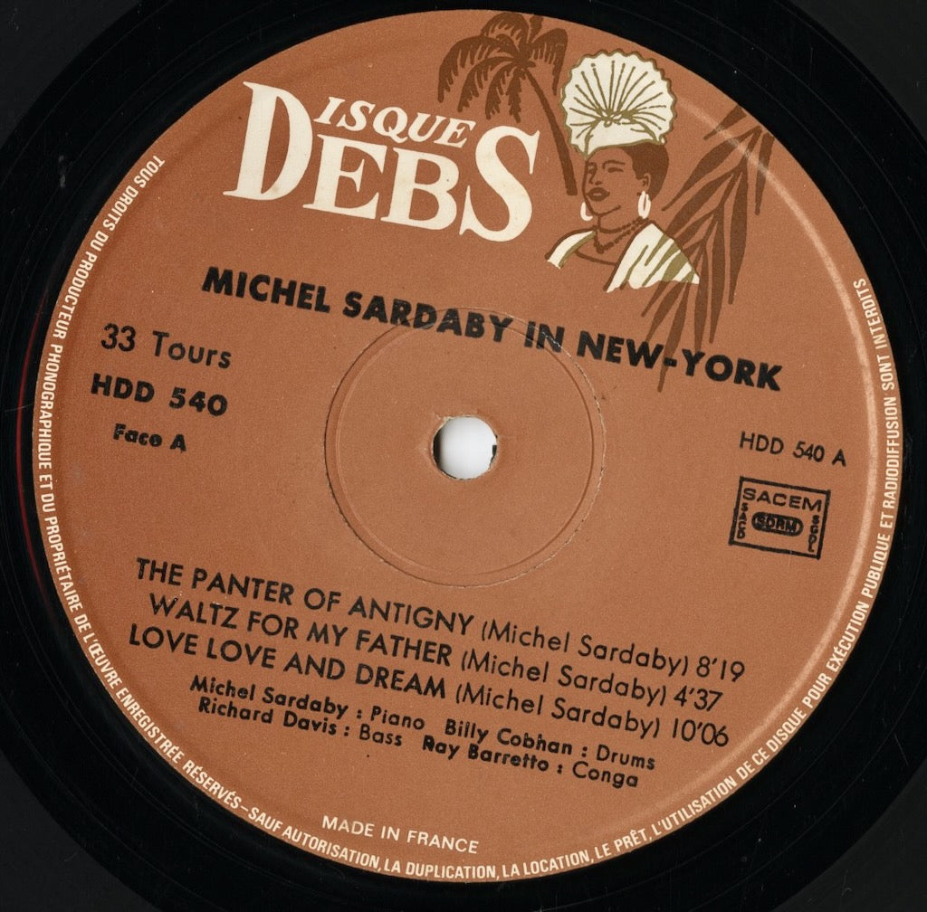 Michel Sardaby / ミシェル・サダビー / In New York (HDD 540)