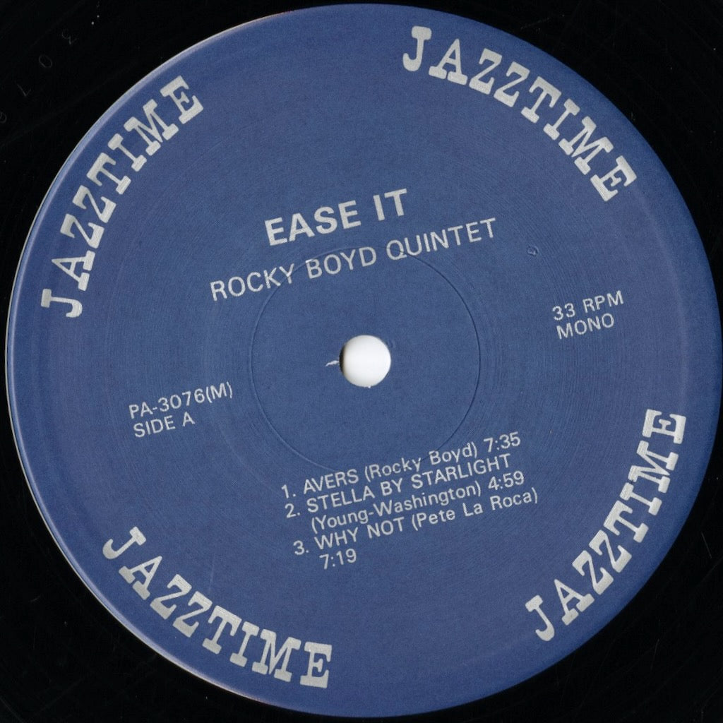 Rocky Boyd / ロッキー・ボイド / Ease It (PA-3076(M))
