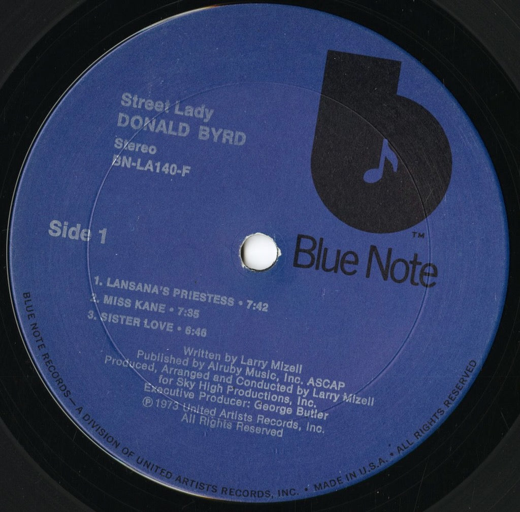 Donald Byrd - Street Lady (BN-LA140 F) 1973 US Blue Note|中古LP
