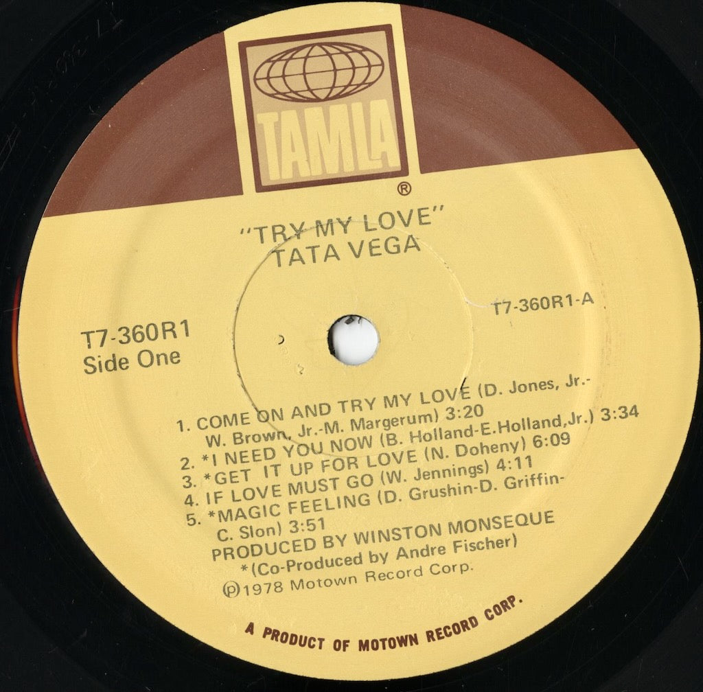 Tata Vega / タータ・ヴェガ / Try My Love (T7-360R1)